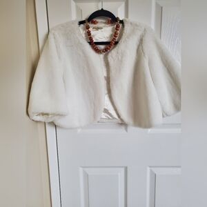 Faux Fur Crop Jacket